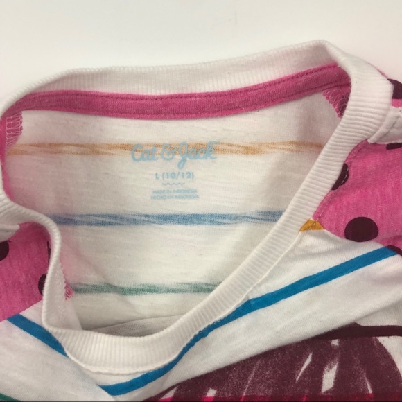 SALE 4/$20 Cat & Jack Heart Stripe Long Sleeve Tee - Picture 6 of 7